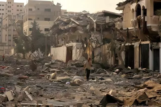 قطع ارتباطات در غزه در زمان جنگ...